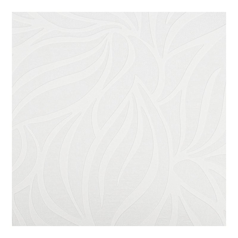 Graham & Brown 18390 Eden Wallpaper White, 20.5 x 396 inches - Image 1